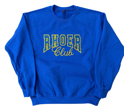 Rhoer Club Glitter Sweatshirt