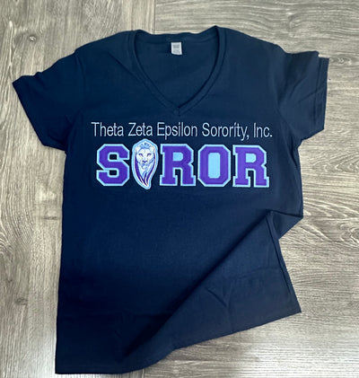 Soror Embroidered T-Shirt TZE