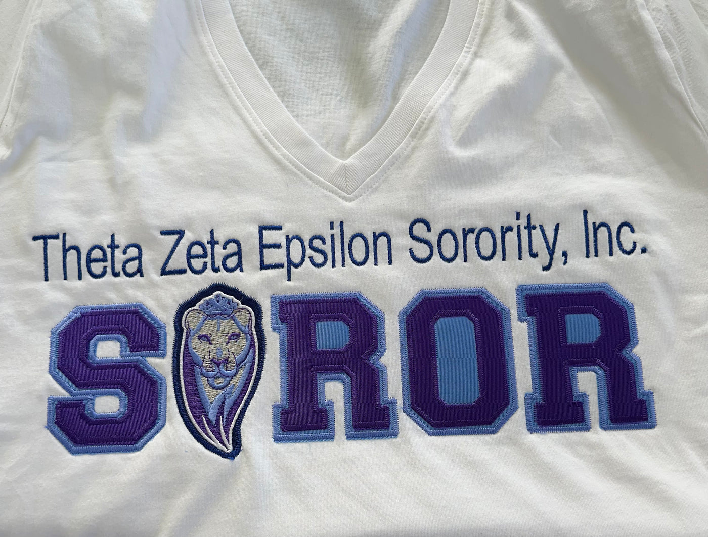 Soror Embroidered T-Shirt TZE