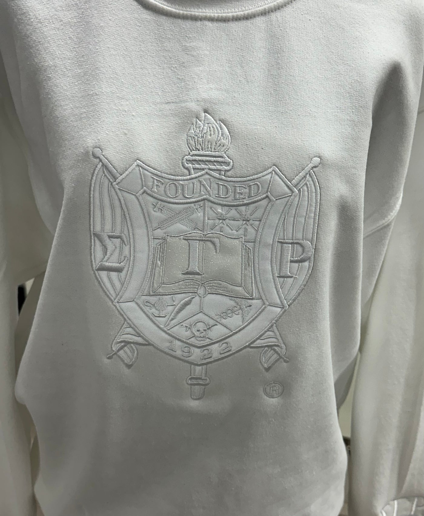 White Shield Sweatshirt_SGRho