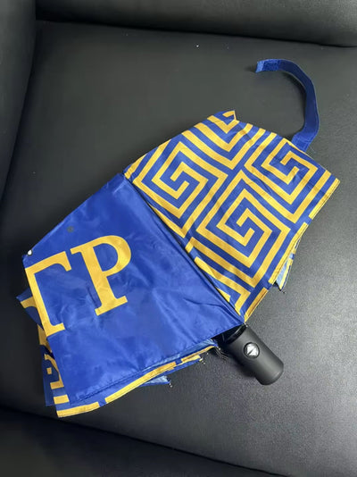 SGRho Greek Key Umbrella