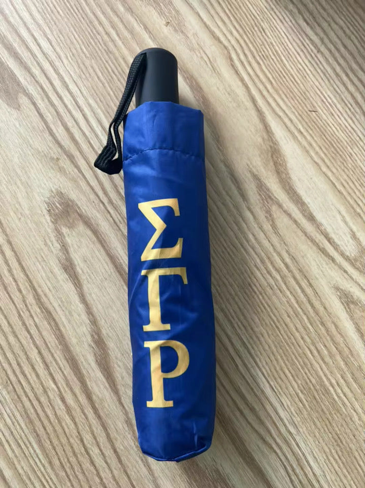 SGRho Greek Key Umbrella