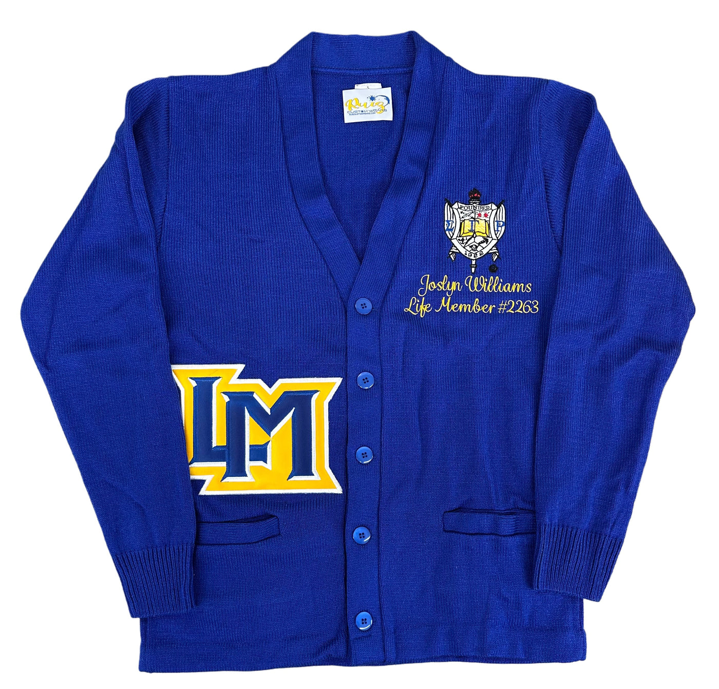 Life Member Cardigan_ SGRho