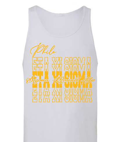 Eta Xi Sigma RoundUp Adult Tank