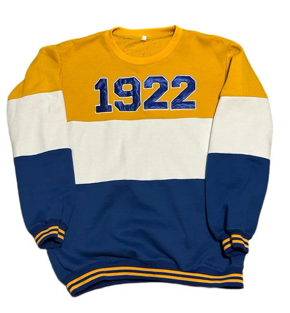 Color Block Embroidered Sweatshirt_1922